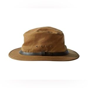 Filson Tin Packer Hat - Dark Tan, Size M